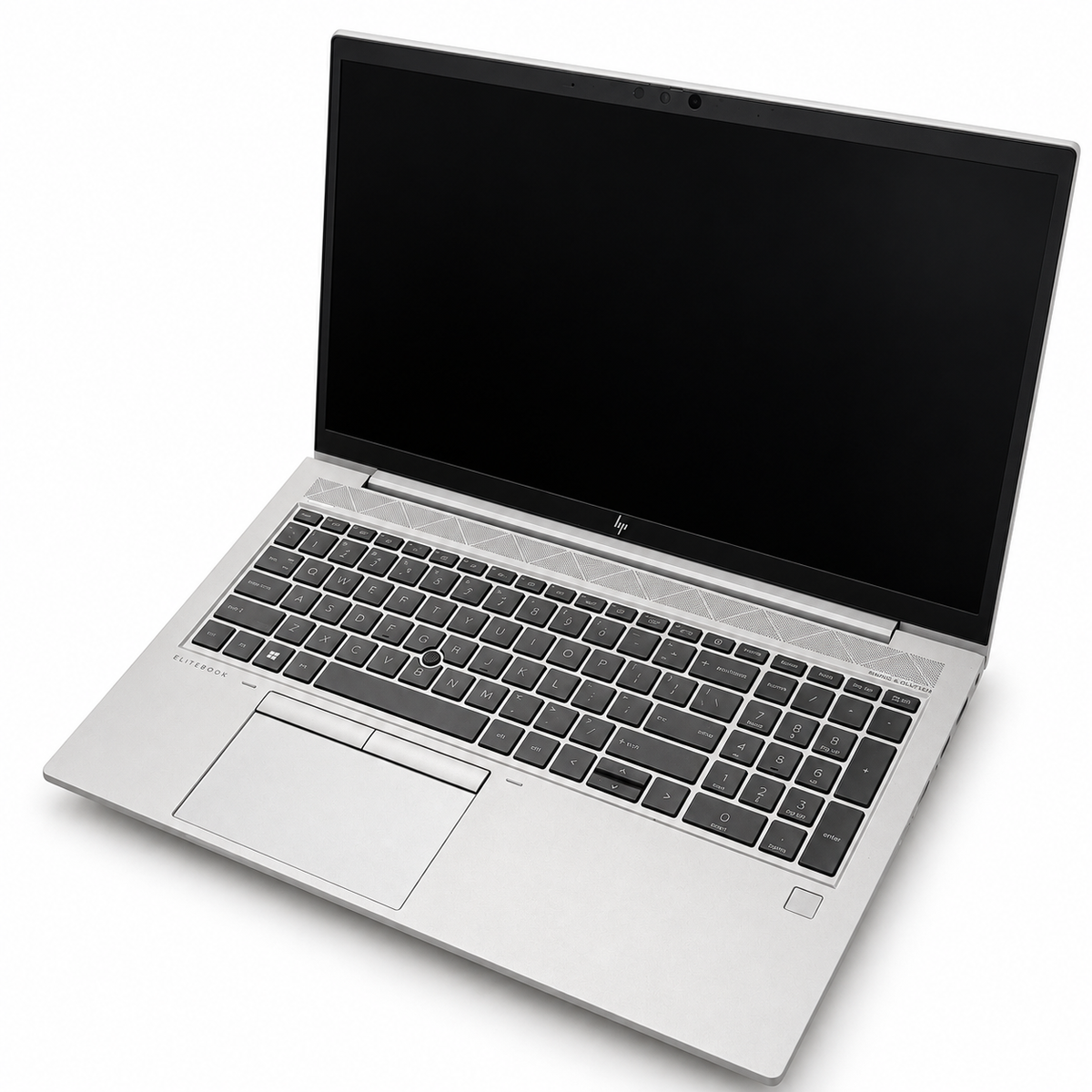 HP EliteBook 855 G8 Ryzen 7 angled view